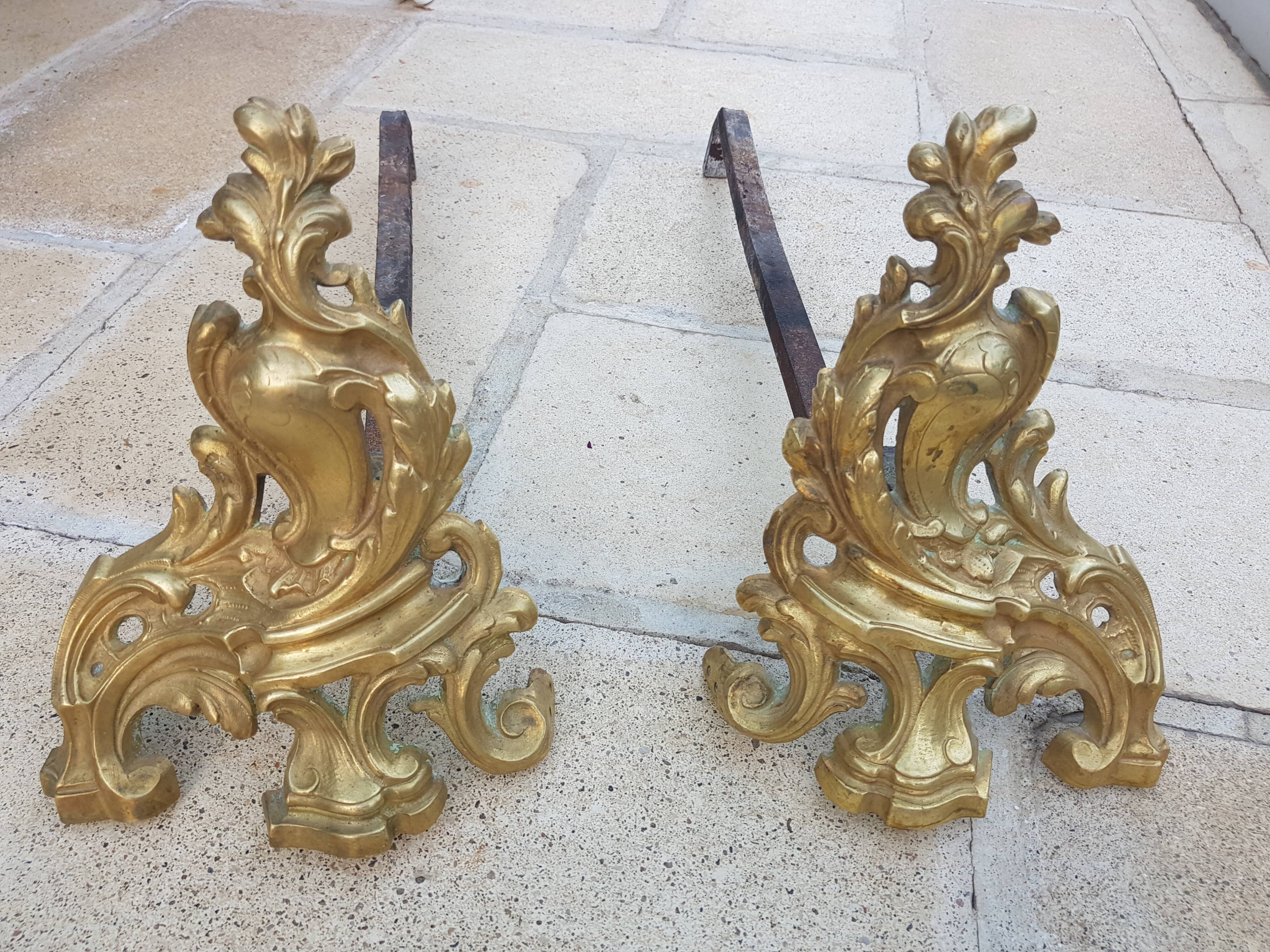 Pair of Louis XV-style channels