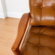 Fauteuil Arne Norell modèle “Löven”, années 1960.