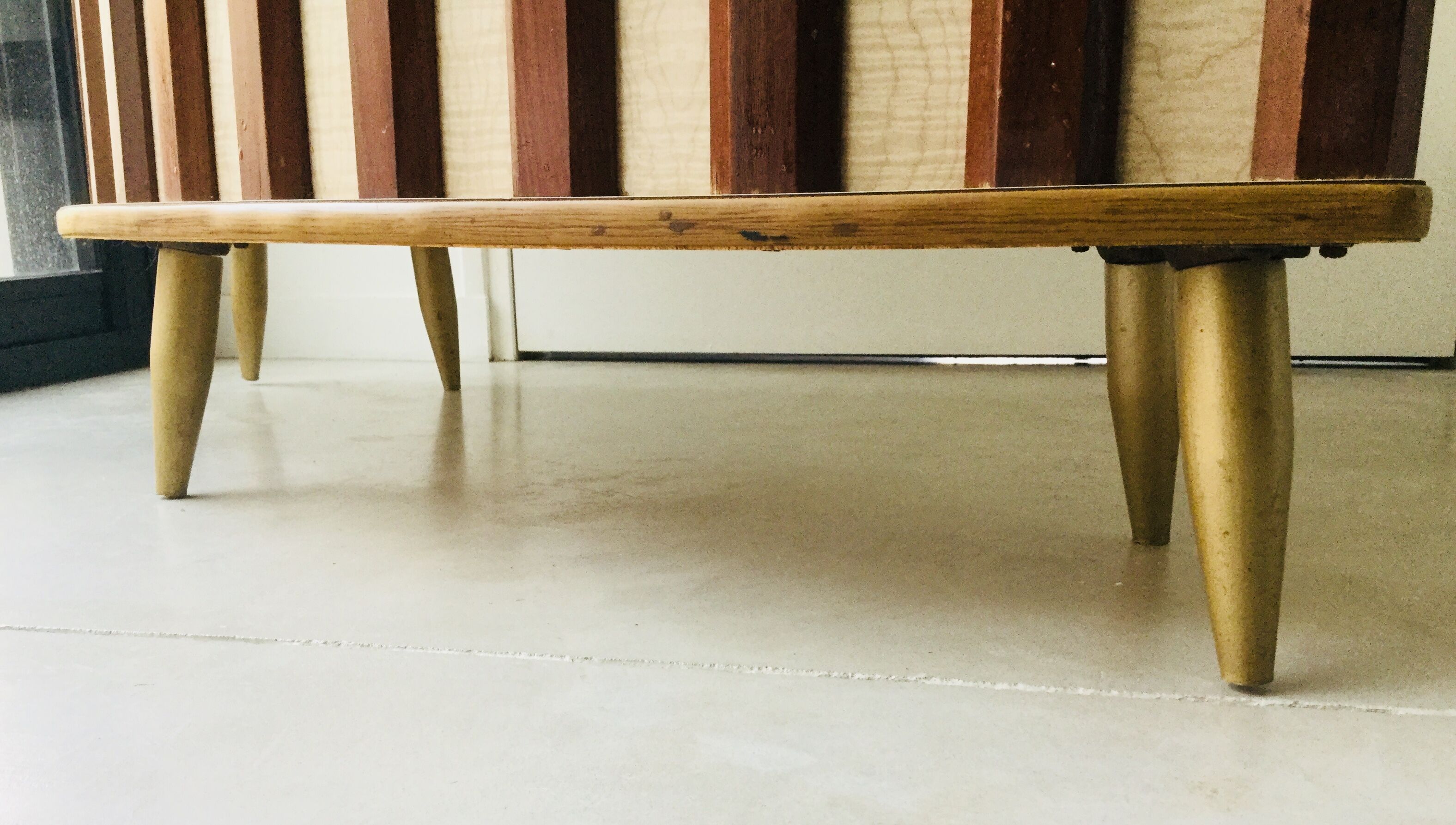 Vintage cocktail bar - formica and teak - 1970