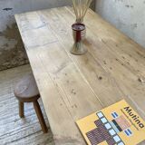 4m XXL pine and oak farmhouse table