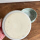 Green spotted ceramic ramekin