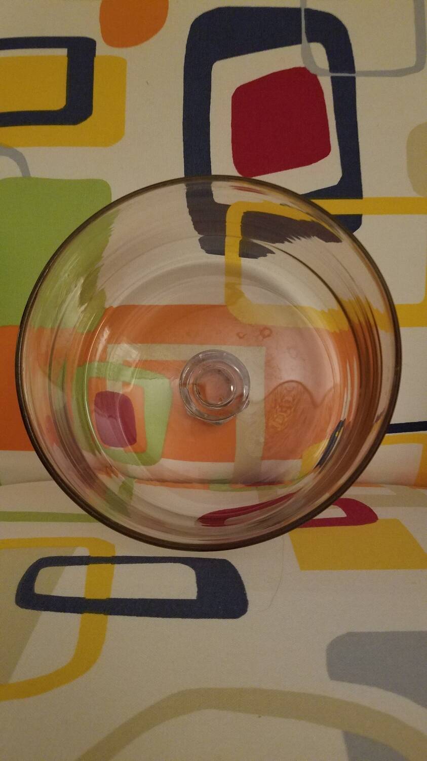 glass cake bell early 20th