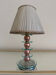 Petite lampe Art Déco verre de cuivre