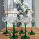 Antique engraved glasses