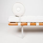 Barcelona daybed by Ludwig Mies van der Rohe fro Knoll, 1980s