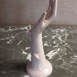 Hand vase in earthenware- vintage