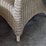 Vintage rattan lounge