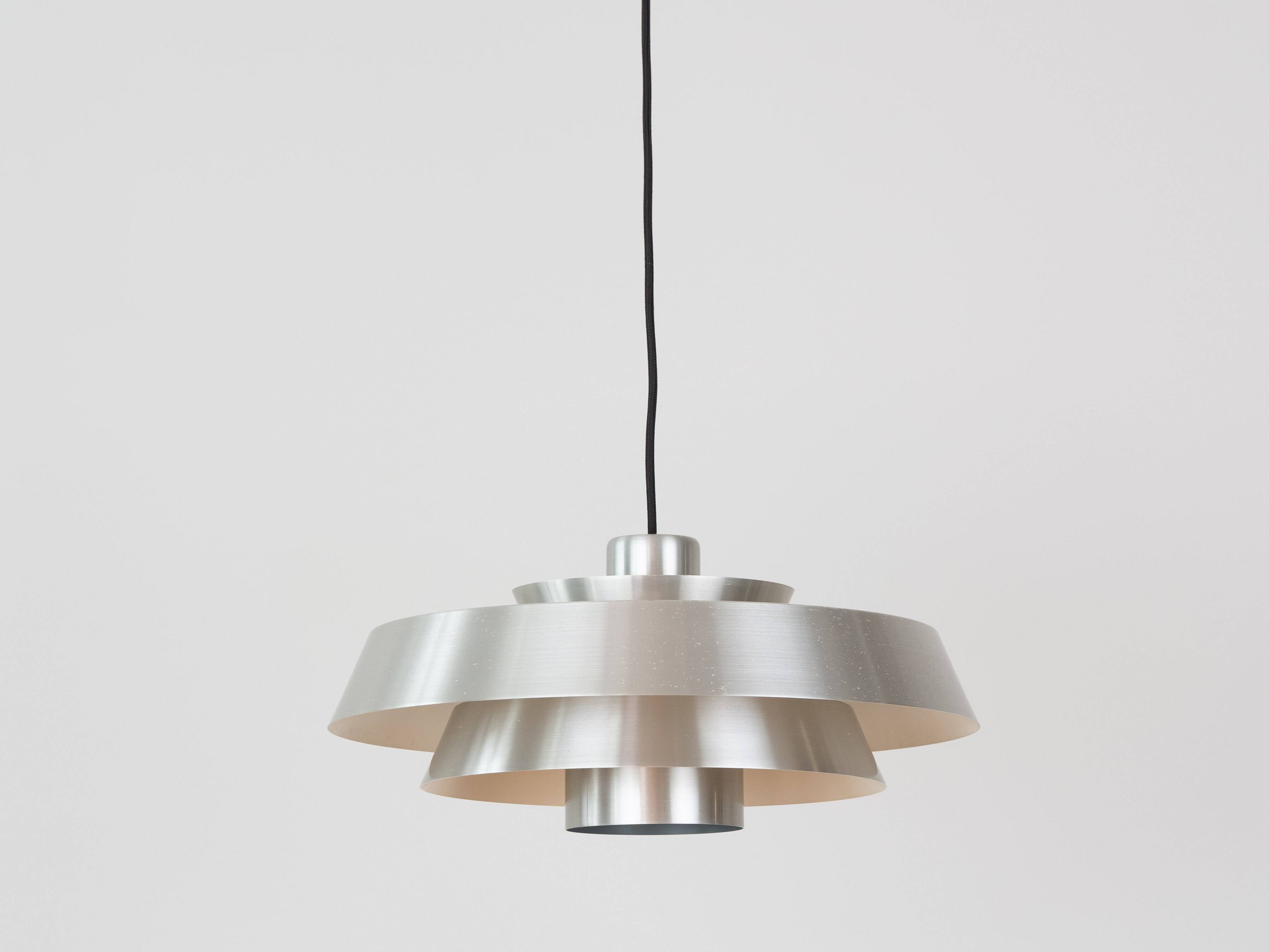 Danish vintage Nova pendant lamp by Jo Hammerborg, Fog og Morup, 1963
