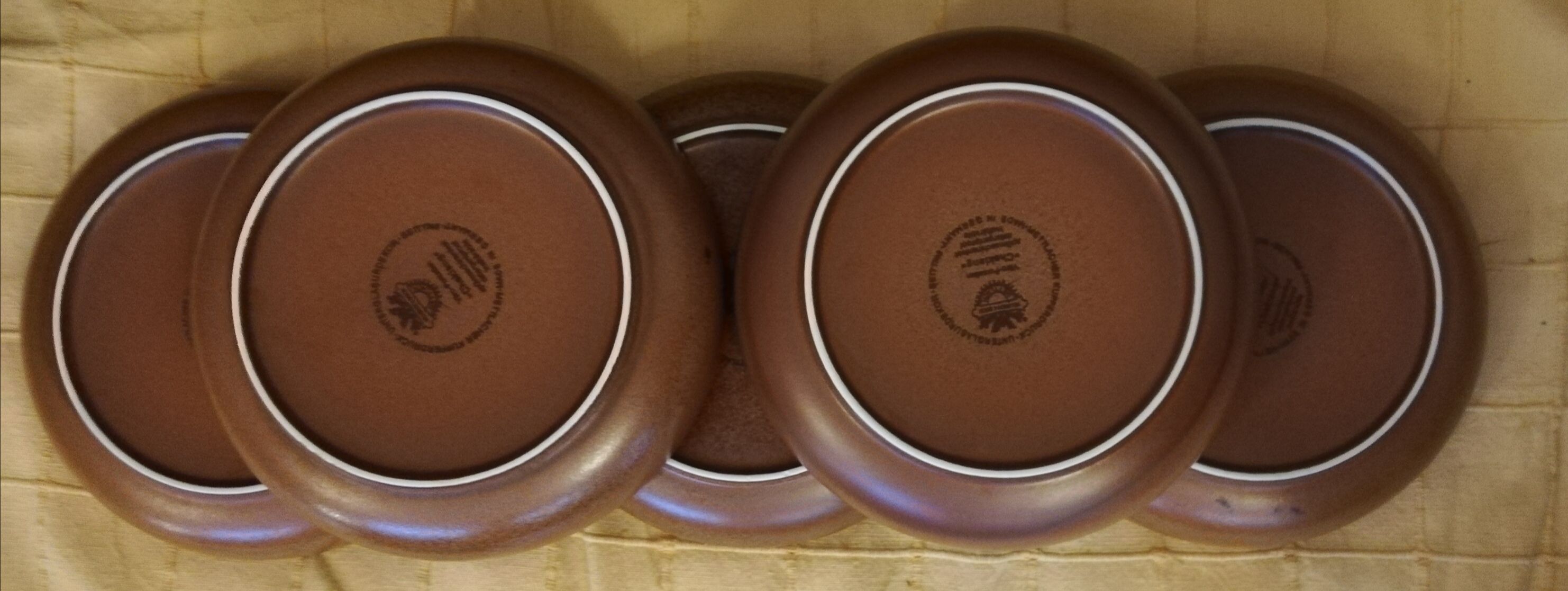 5 soup plates Villeroy and Boch Chekiang