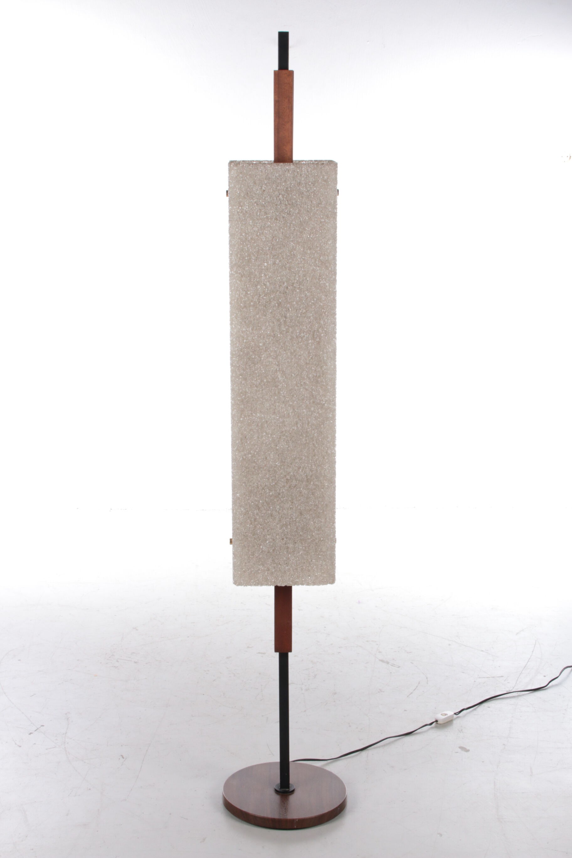 Vintage french floor lamp with switch, 1960s