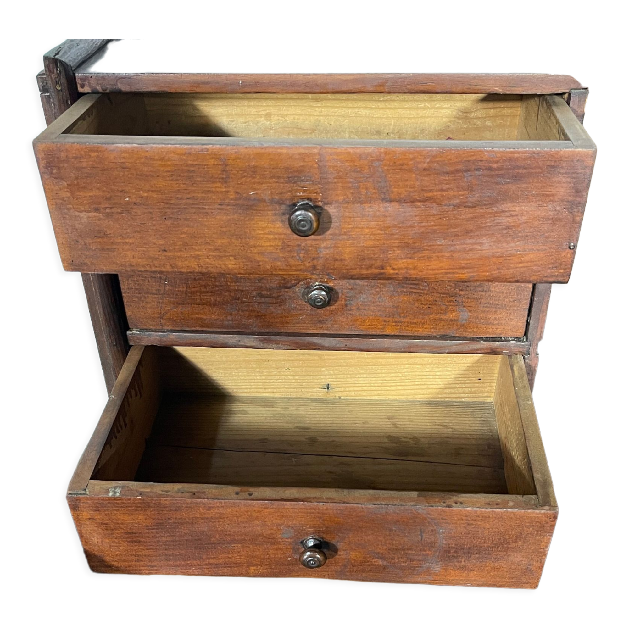 Wooden secretary desk