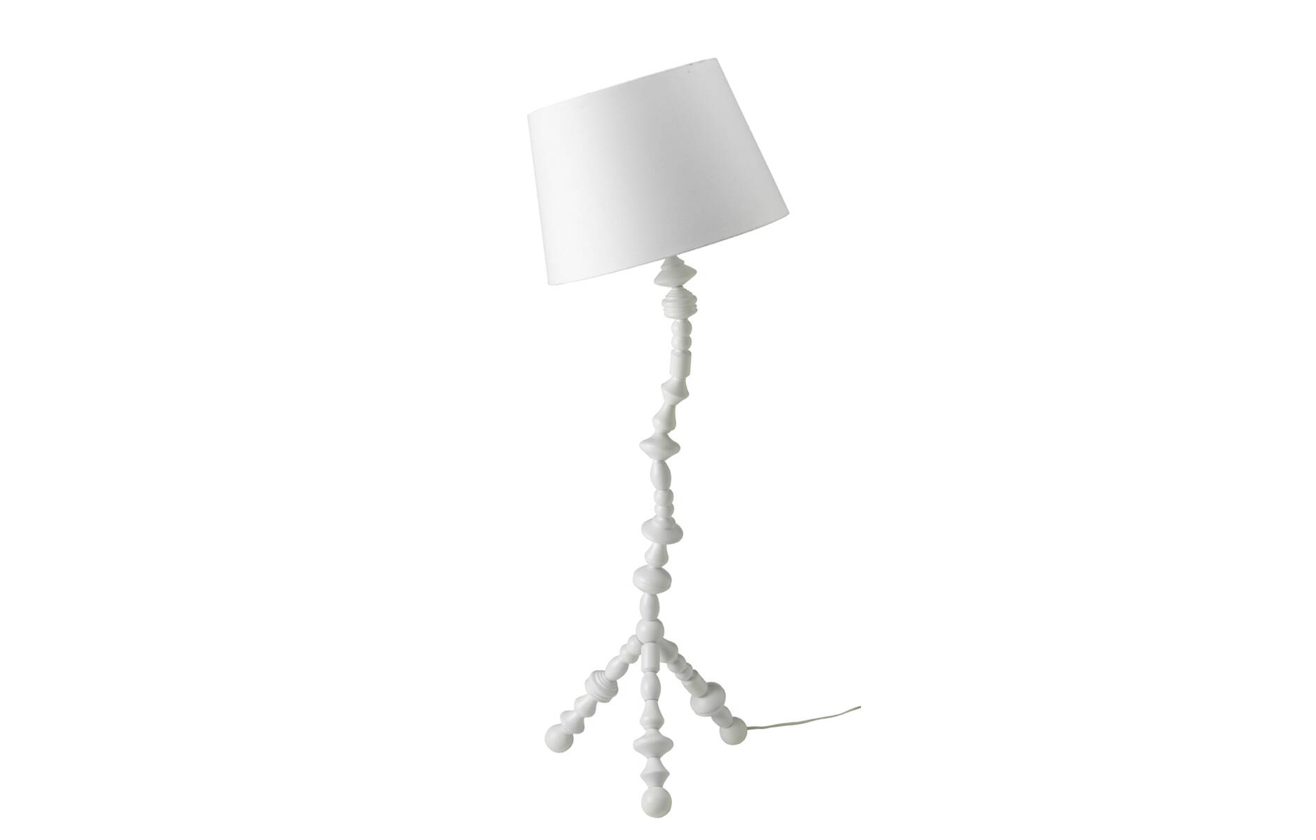 Front design painted solid wood floor lamp