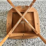 Restored vintage monoblock chair