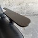Vintage racing seat in black faux leather