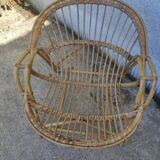 Adult wicker armchair