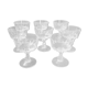 Set de 8 coupes cristal