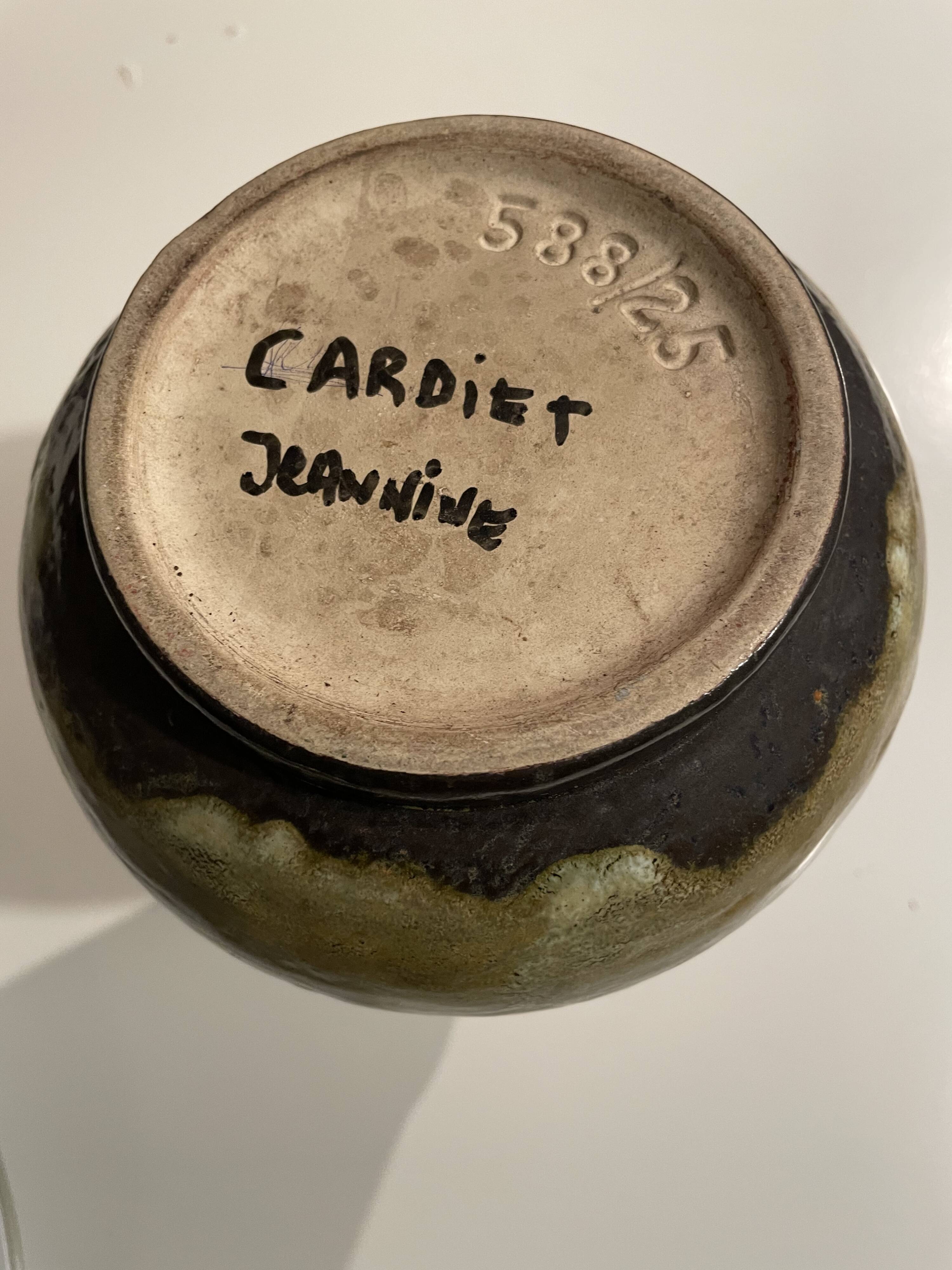 Ceramic vase manufactured by Scheurich Keramik (WG)