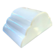Leucos ceiling lamp "cloud" in opaline glass, ca 1980s