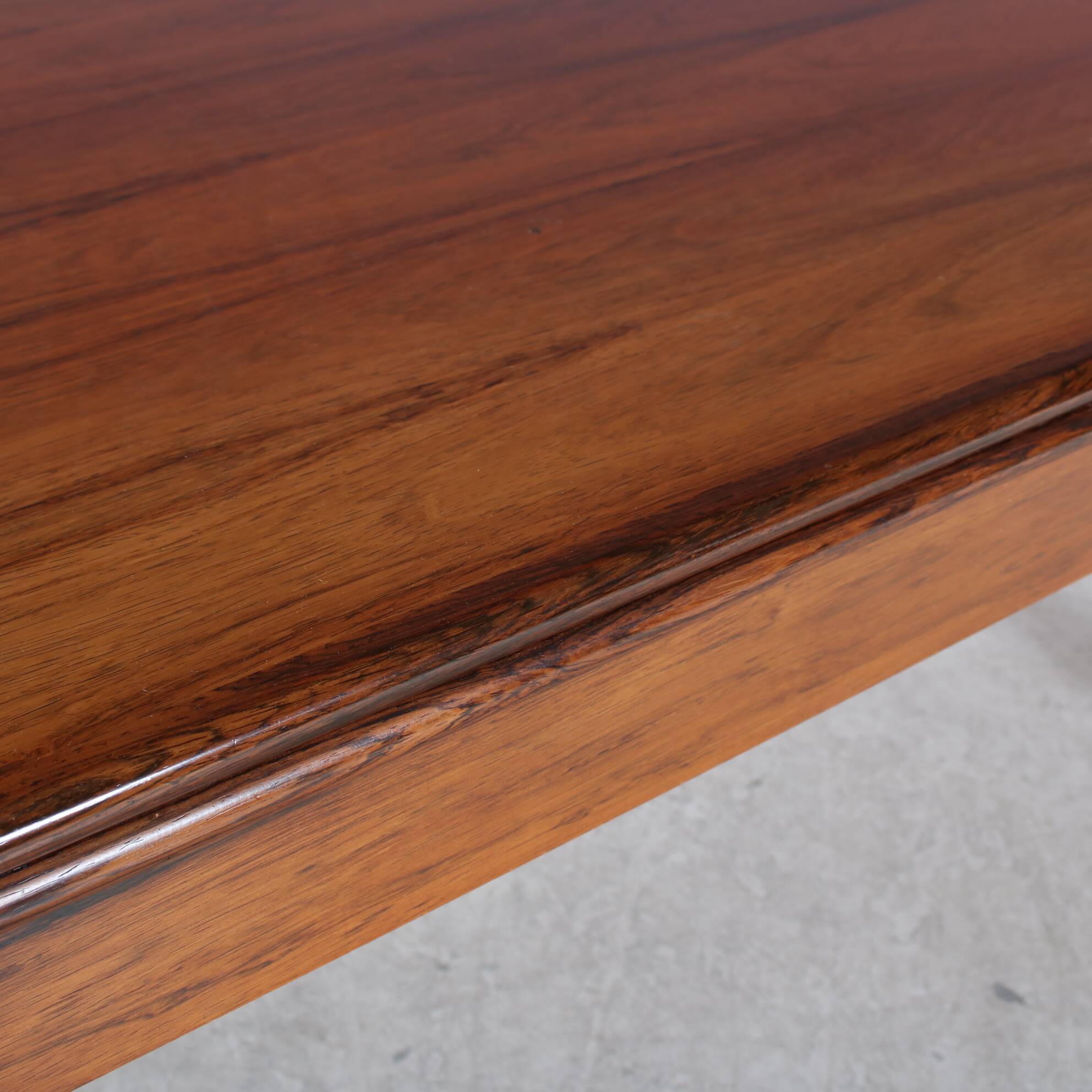 1960s Rosewooden dining table by Topform, Netherlands