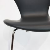 Lot de 4 chaises, seven modèle 3107, conçu par Arne Jacobsen et fabriqué par Fritz Hansen