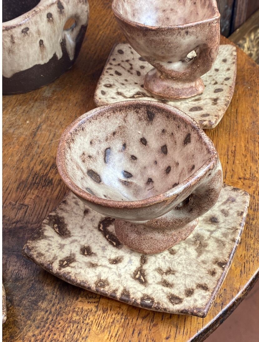 Stoneware coffee service, 1970s