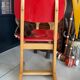 Chaise enfant Casala vintage rouge