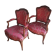 Paire de fauteuils époque Louis XV, vers 1760