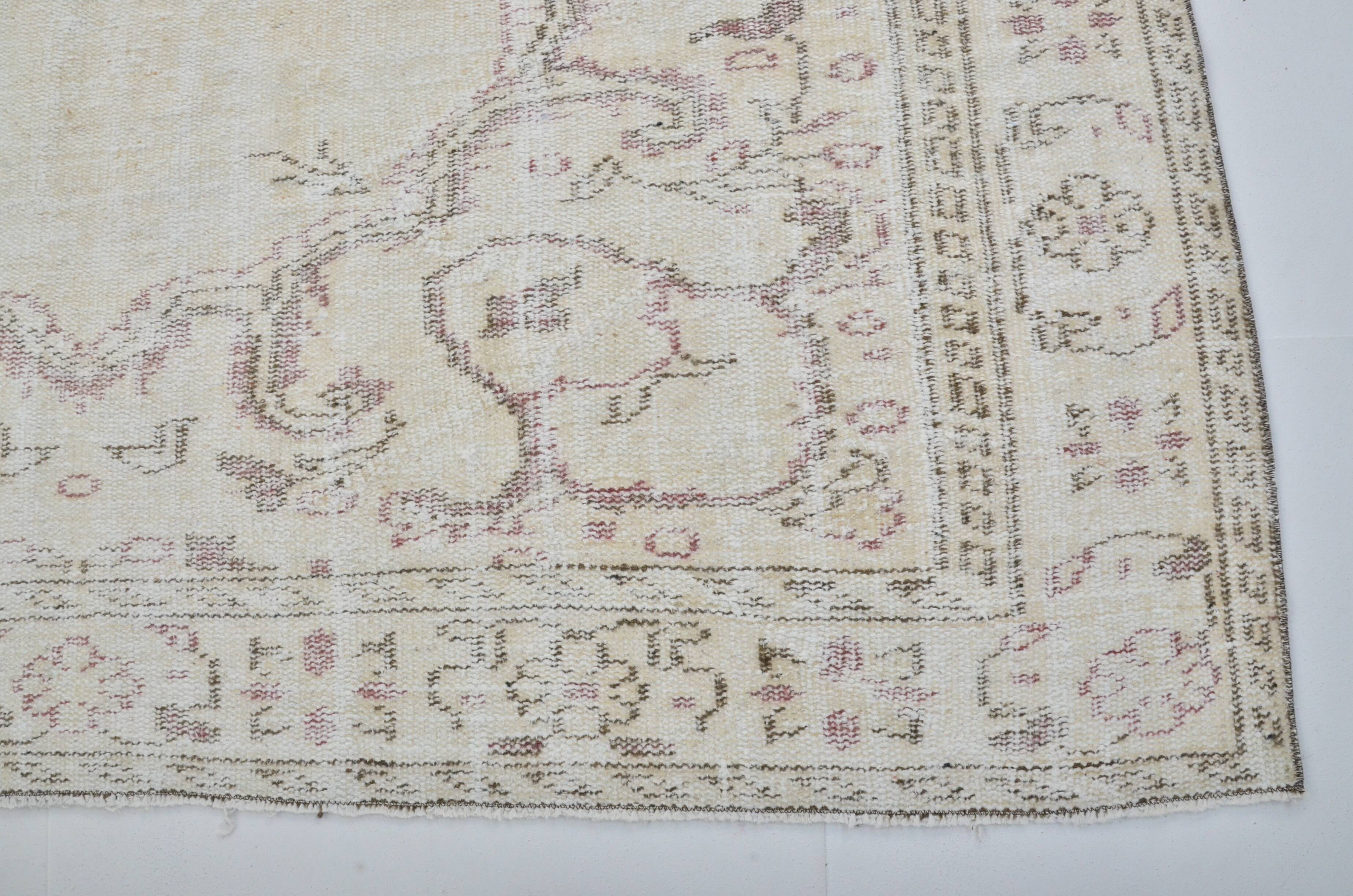 Turkish Oushak Handmade Carpet sku 3169