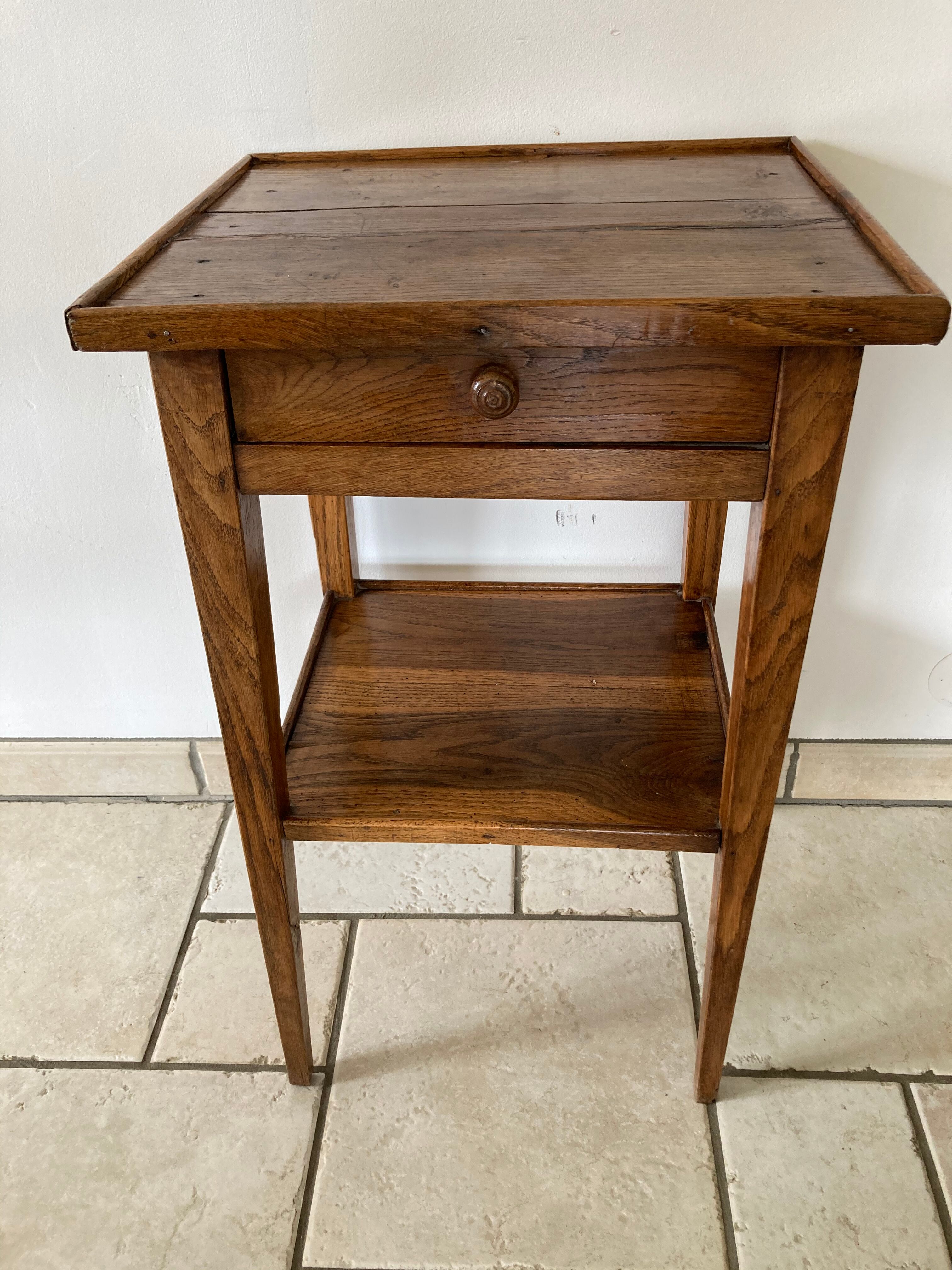 Small oak table or bedside
