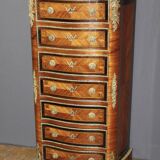 Napoleon III secretary in marquetry and bronze 19th century