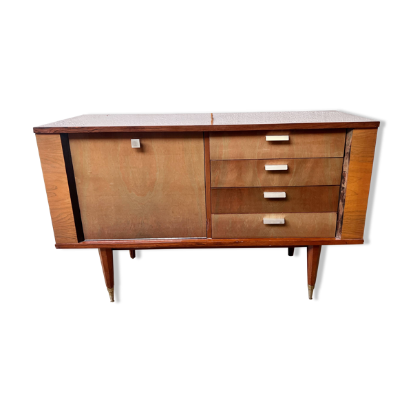 Enfilade bahut meuble tv / hifi vintage palissandre