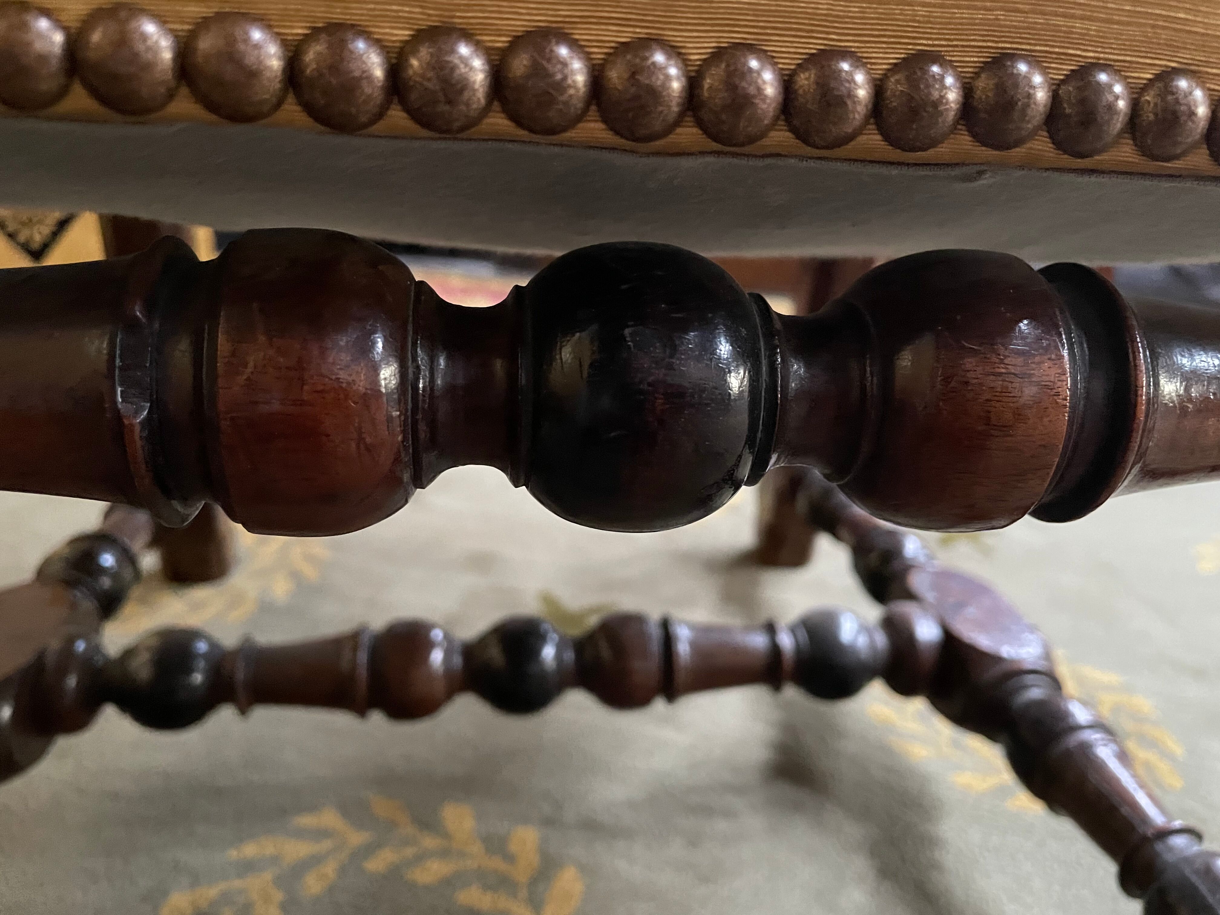 Pair of Louis XIII 18th chairs