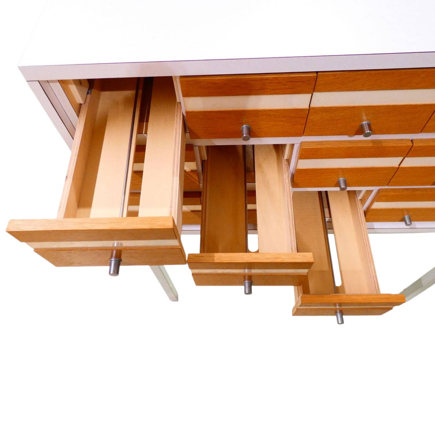 Meuble de Métier Vintage Borgeaud - 15 Tiroirs - Design Industriel & B