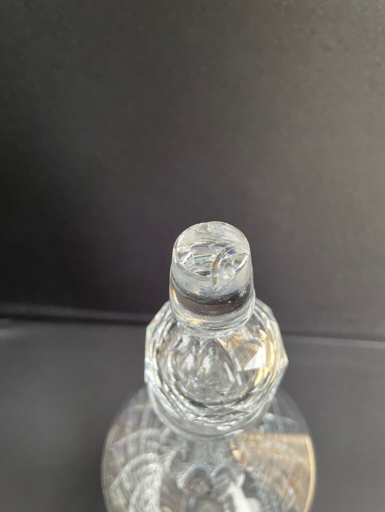 Carafe - Art Deco - Blown and cut crystal