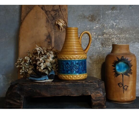 Ceramic vase bay west-germany vintage