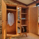 Vintage cabinet feet compass