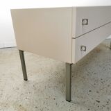 Bedside chest of drawers vintage design 1970