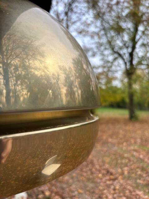 Hemi-Sweden pendant light from the 60s/70s