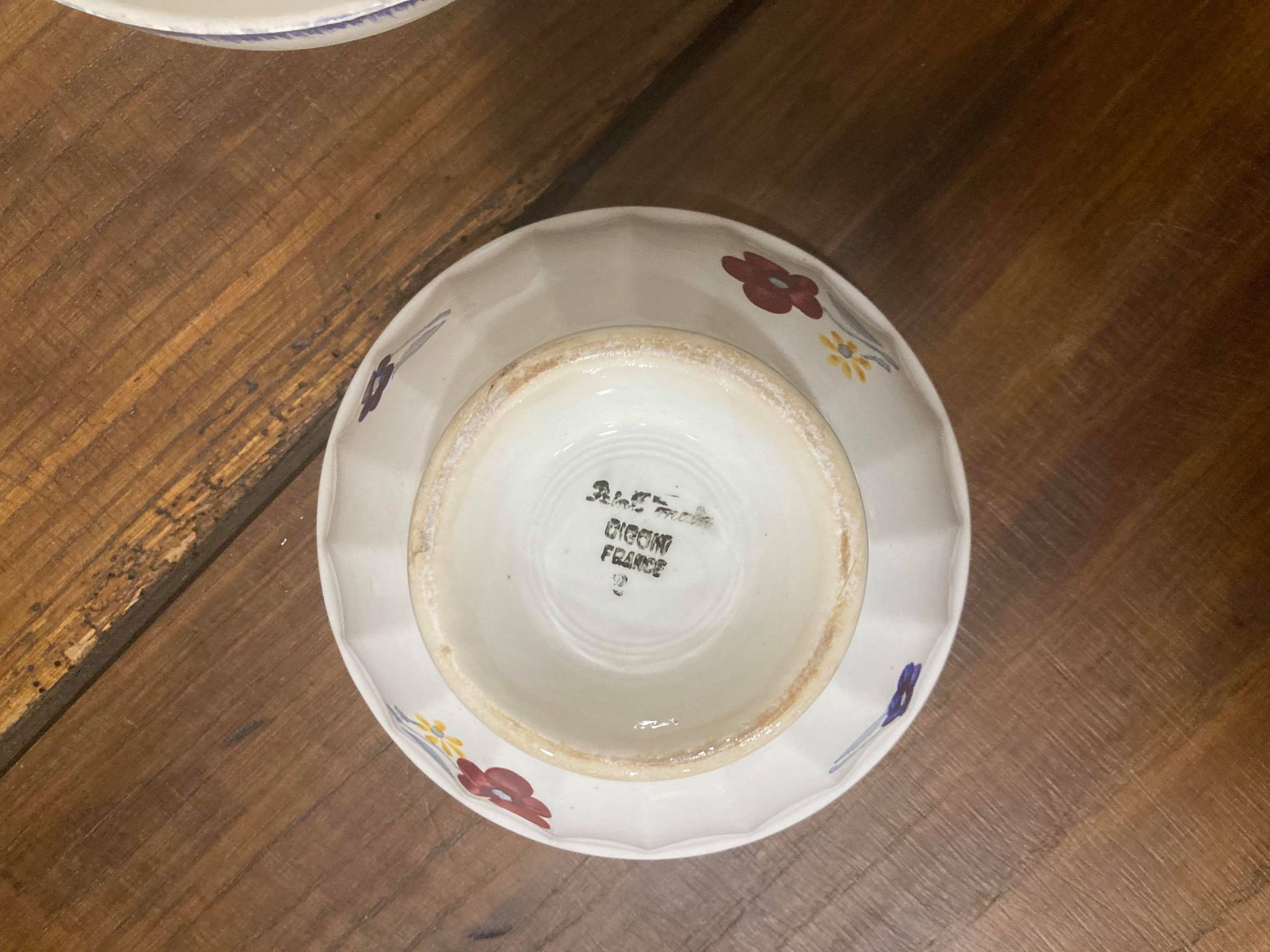 Set of 2 Digoin bowls