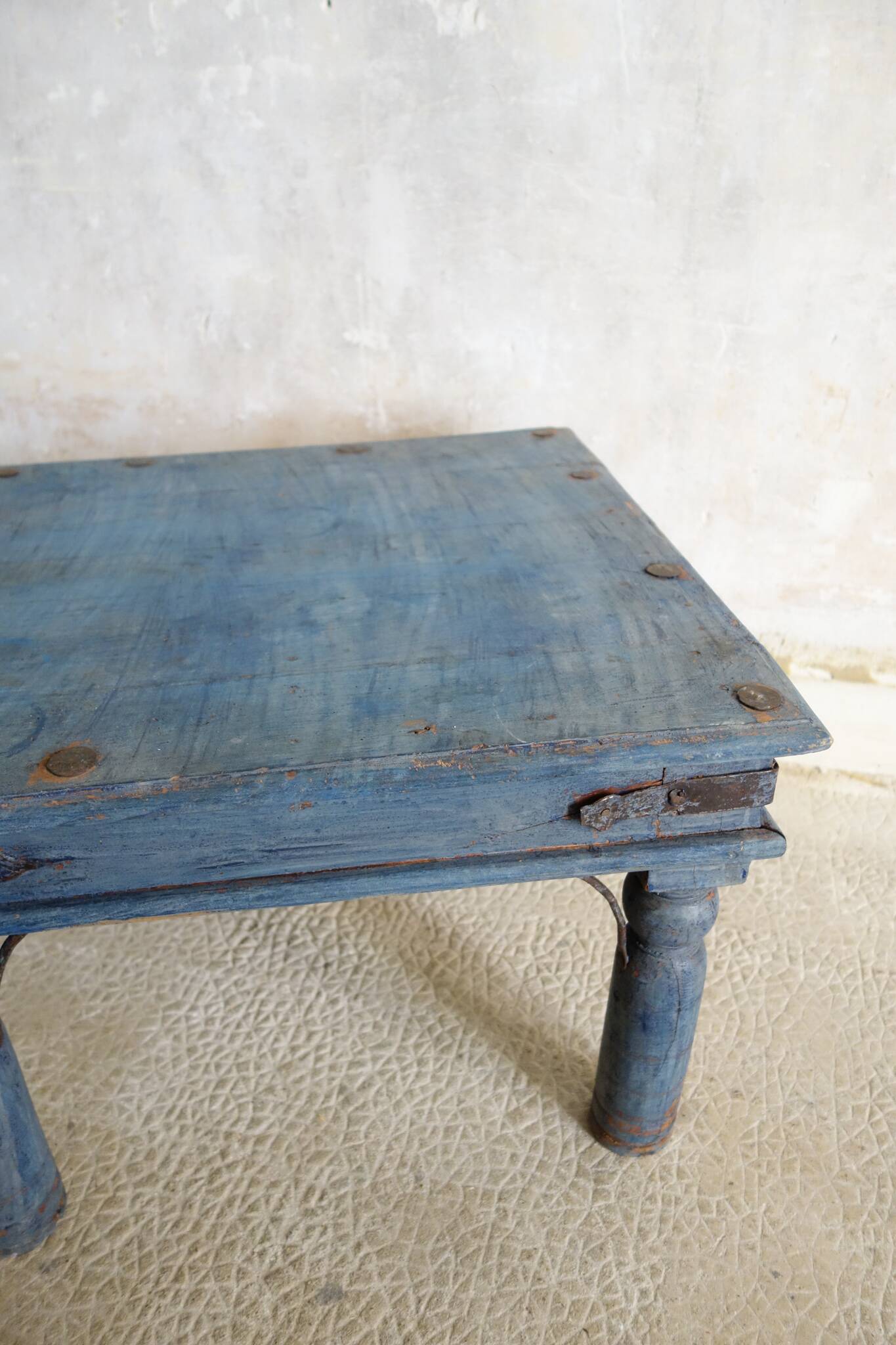 Table basse rustique shabby chic