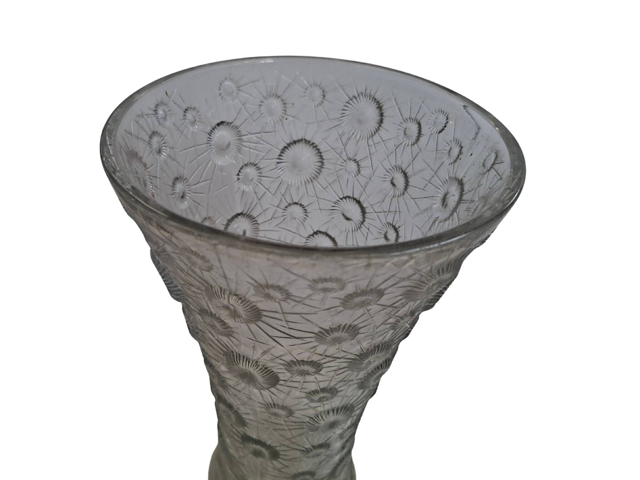 Vaso "Atomic" - Design Jiří Řepásek (1970) - Sklo Union Boemia - 30cm