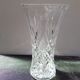 Old vase crystal carved decoration chisled vintage decoration