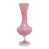 Glass vase attributed to Stelvia for Empoli, Italy, 1950s
