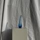 Vase soliflore bleu