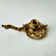 Bougeoir rat de cave en bronze