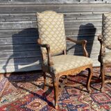 Pair of Reguence Style Chairs 19th Century