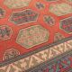 Antique Shirvan carpet Caucasus 125x190 handmade wool geometric tribal boho