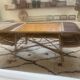 Rattan coffee table
