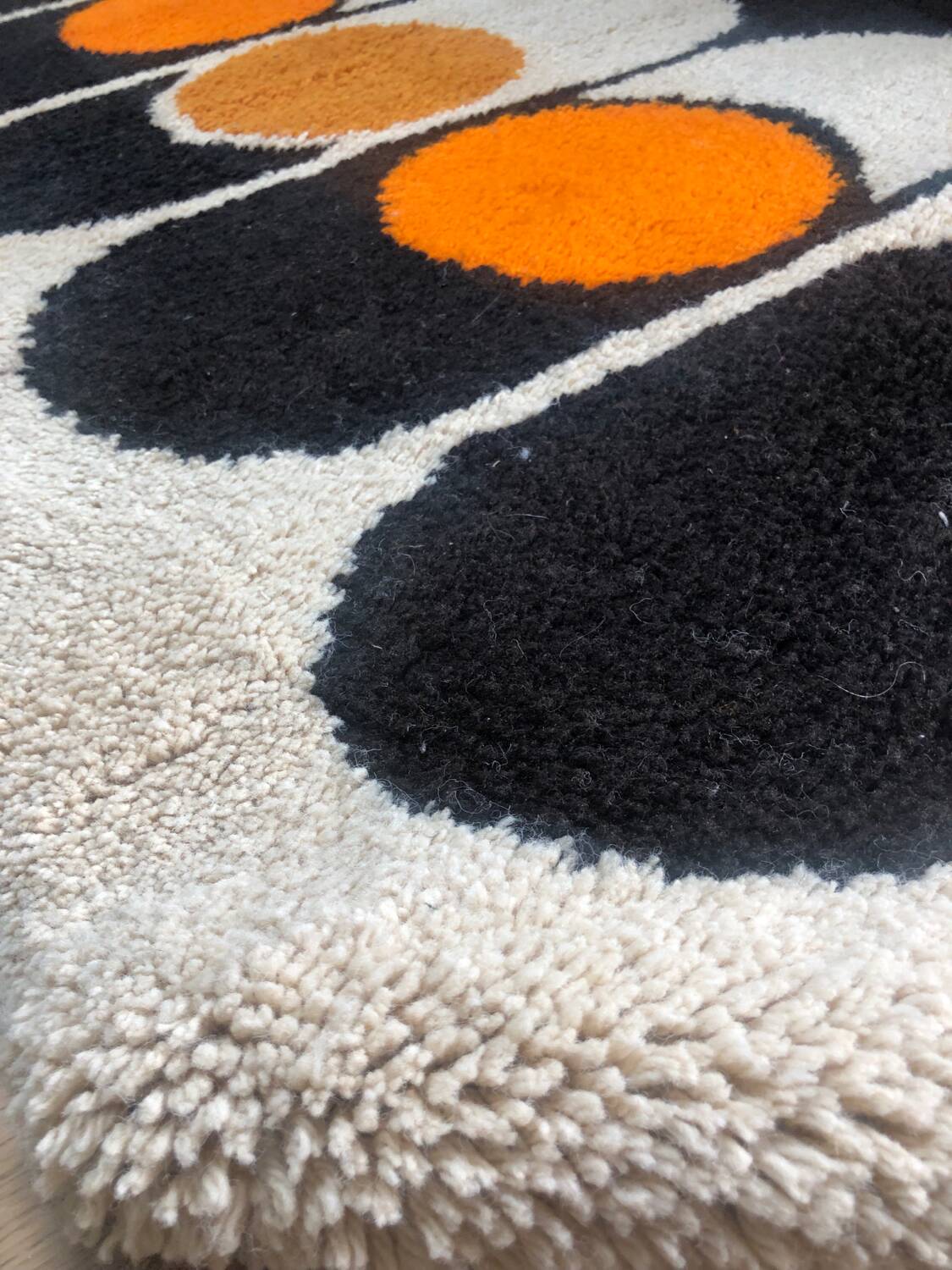 Space age vintage rug