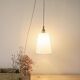 Baladeuse opaline blanche